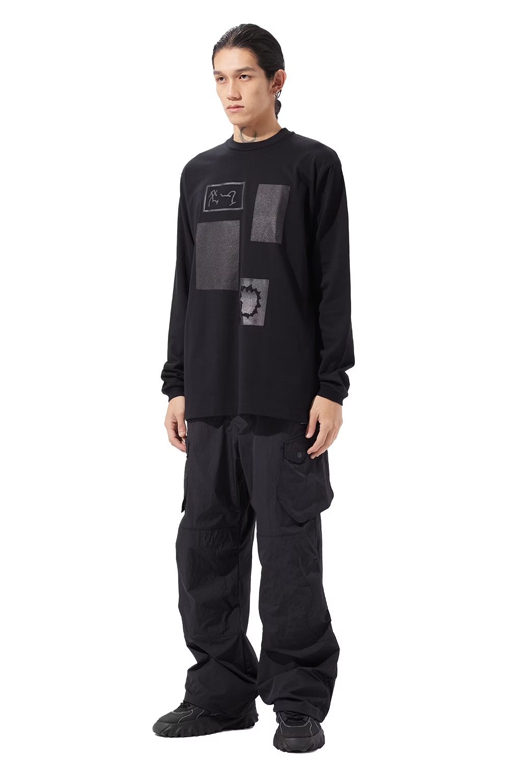 LOOSEJOINTS_TOMOO GOKITA - 'The Museum of Modern Art' L/S TEE (Black)
