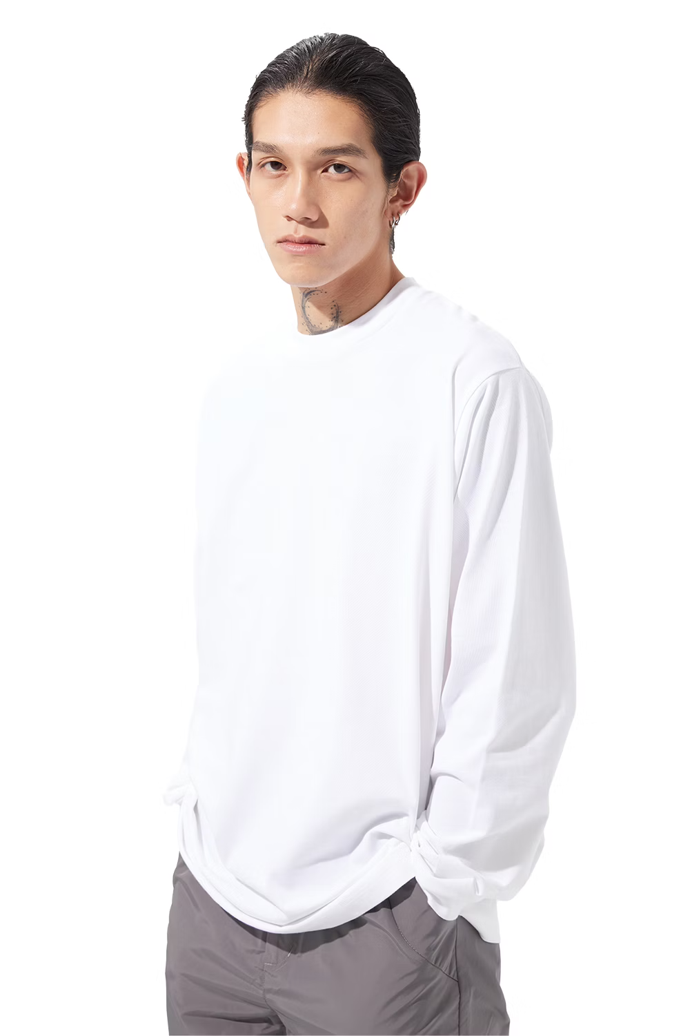 LOOSEJOINTS_HISHAM AKIRA BHAROOCHA - 'Staggered Countertop' S/S TEE (White)