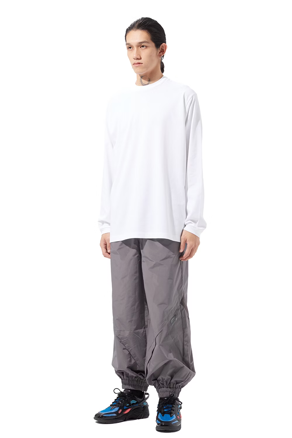 LOOSEJOINTS_HISHAM AKIRA BHAROOCHA - 'Staggered Countertop' S/S TEE (White)