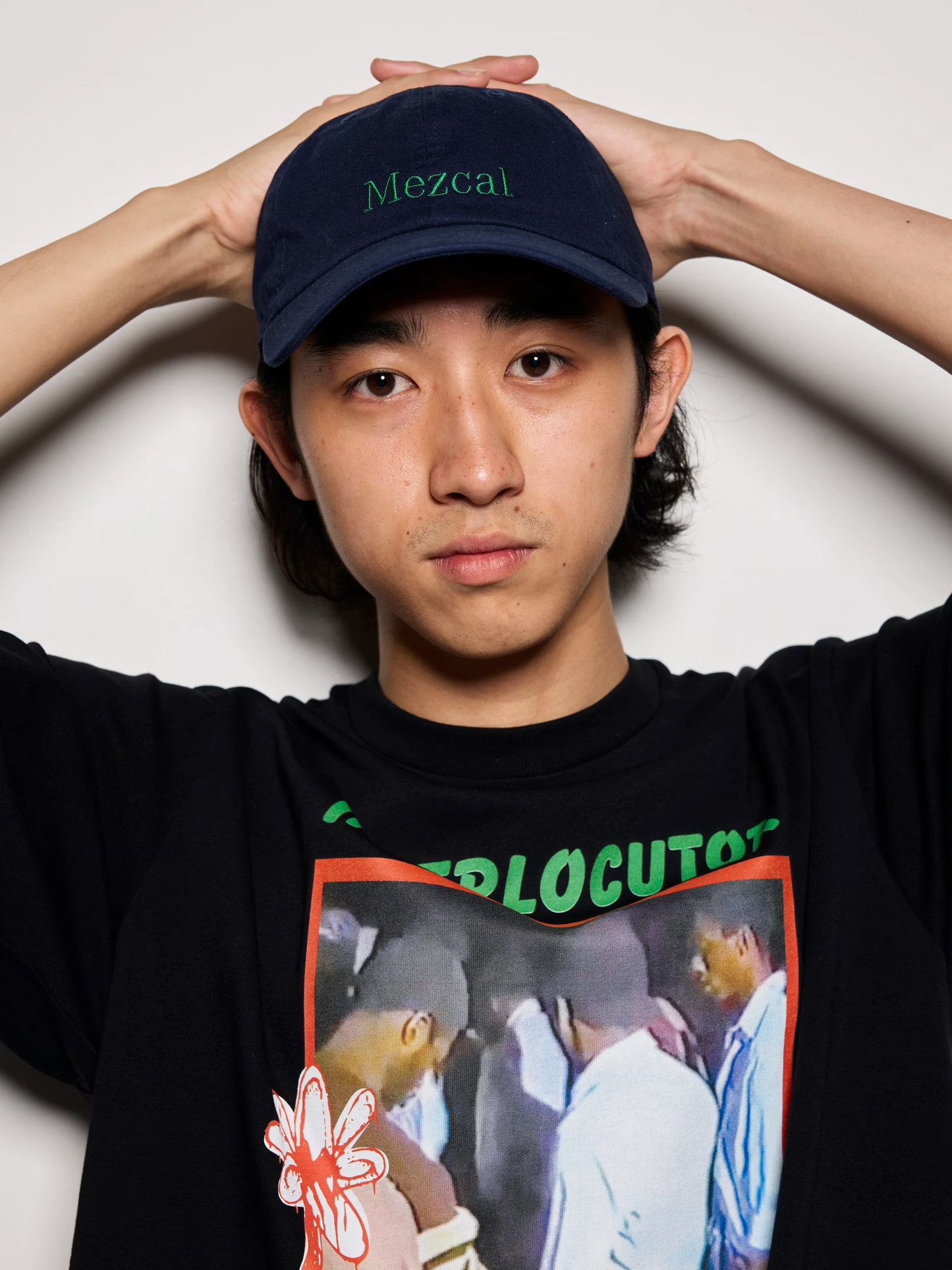 LOOSEJOINTS_CLAY ARLINGTON - 'INTERLOCUTOR' S/S TEE (Black)