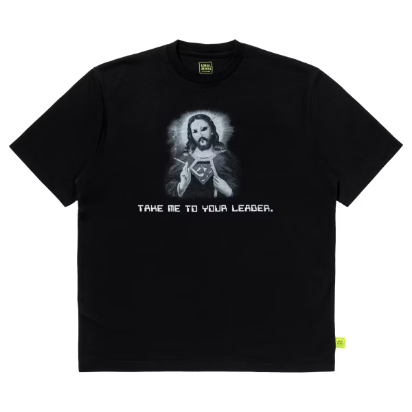 LOOSEJOINTS_YUSHI - 'THE NEXT LEADER' S/S TEE (Black)