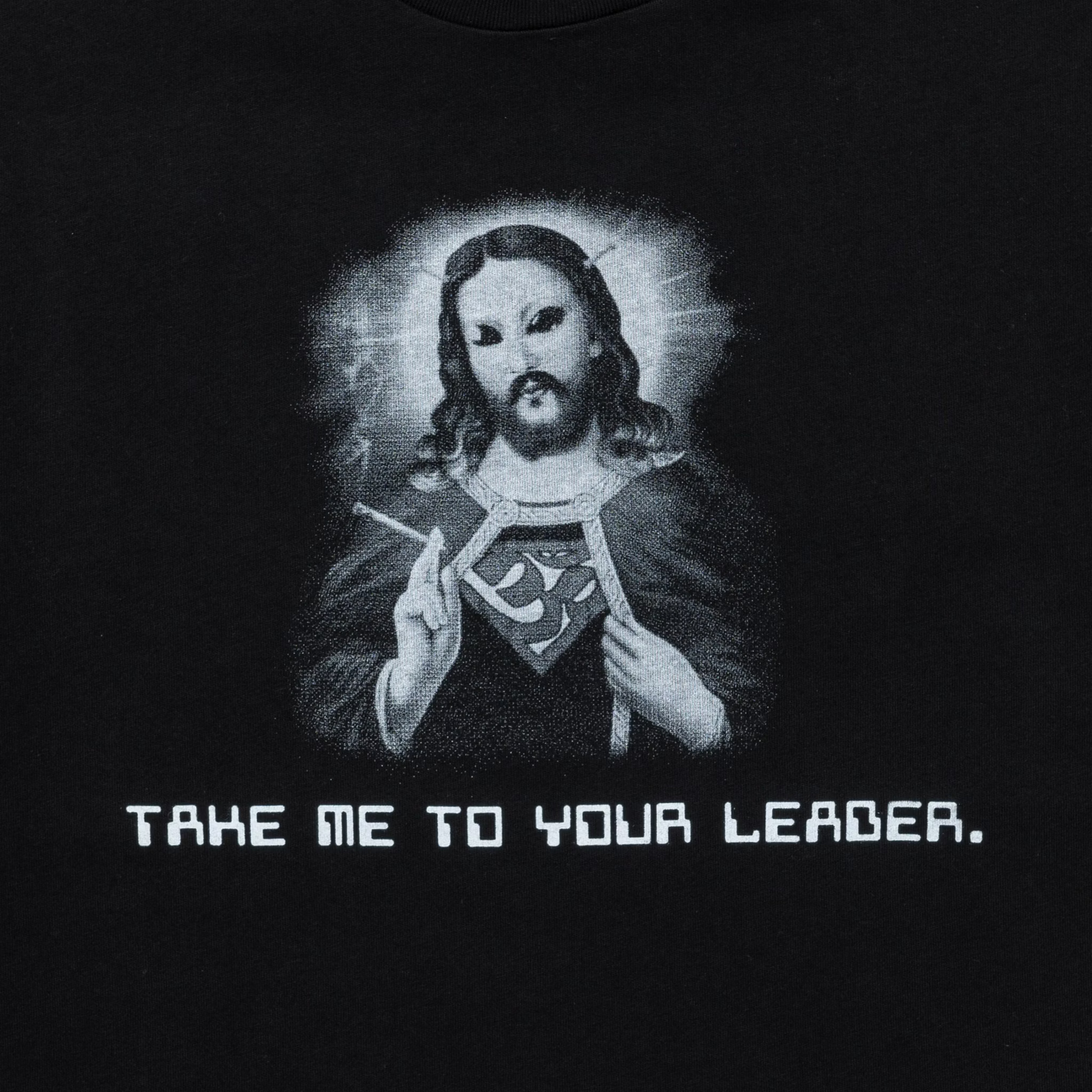 LOOSEJOINTS_YUSHI - 'THE NEXT LEADER' S/S TEE (Black)