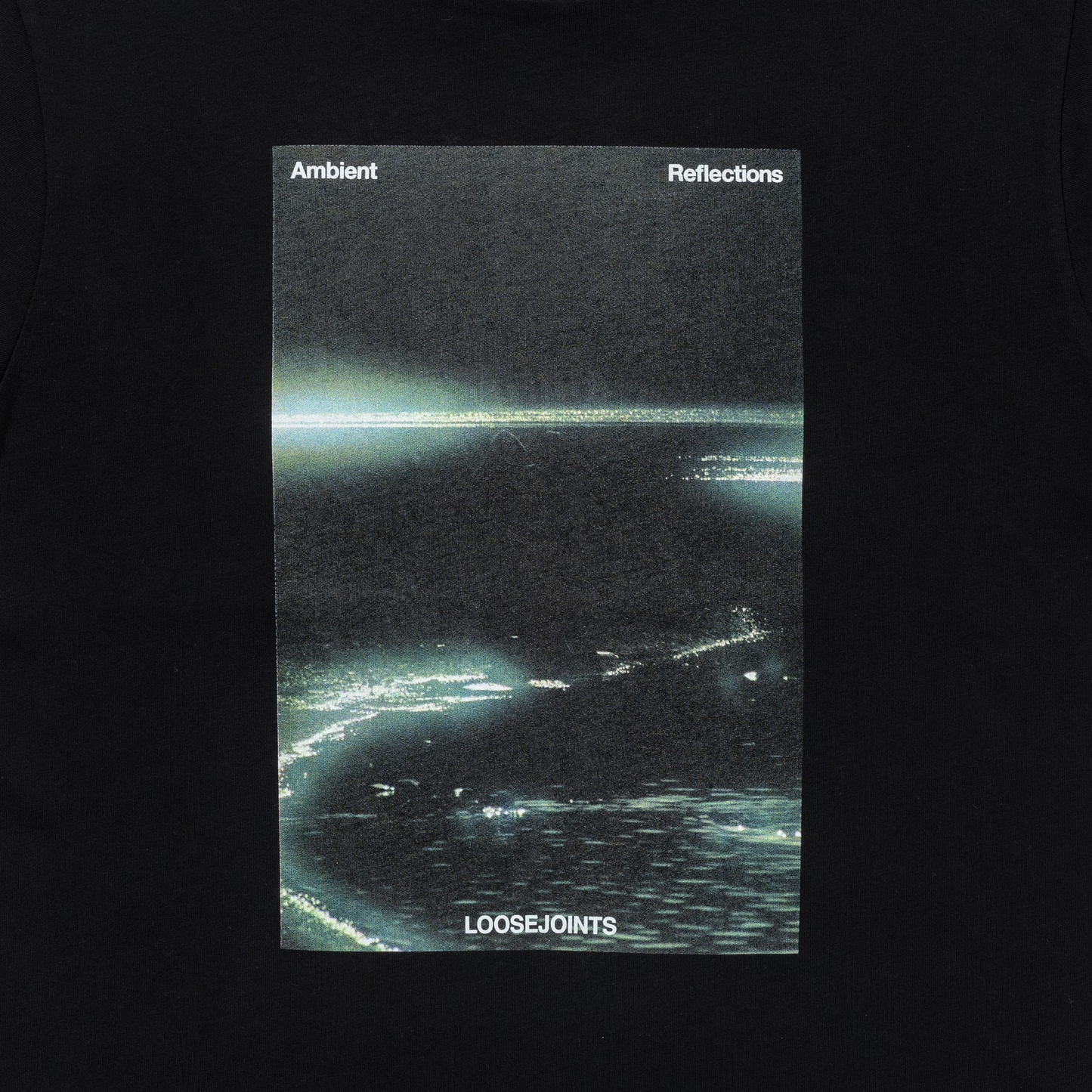LOOSEJOINTS_YUSHI ARIMURA - 'Ambient Reflections' S/S TEE (Black)