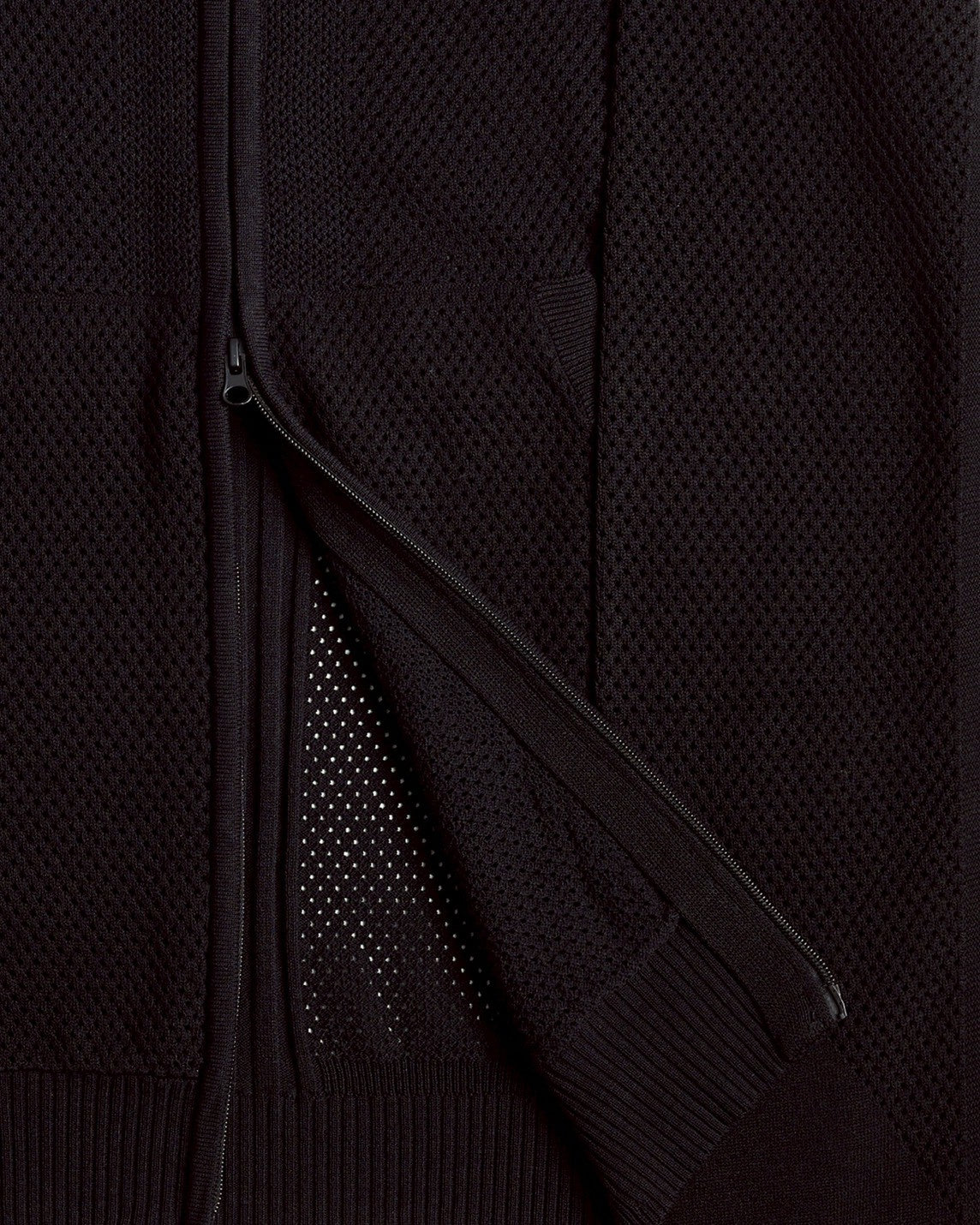 PROTOTYP_PTP-25A-KT-JKT-001 ACCELERATION AERO Patchwork Knit JKT (Black)