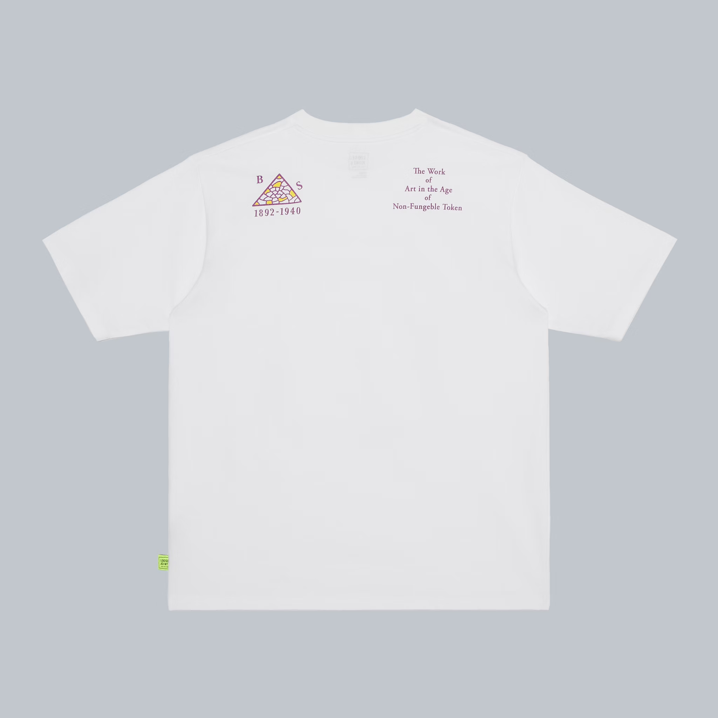 LOOSEJOINTS_TURTLEHEADS - 'Benjamin' S/S TEE (White)