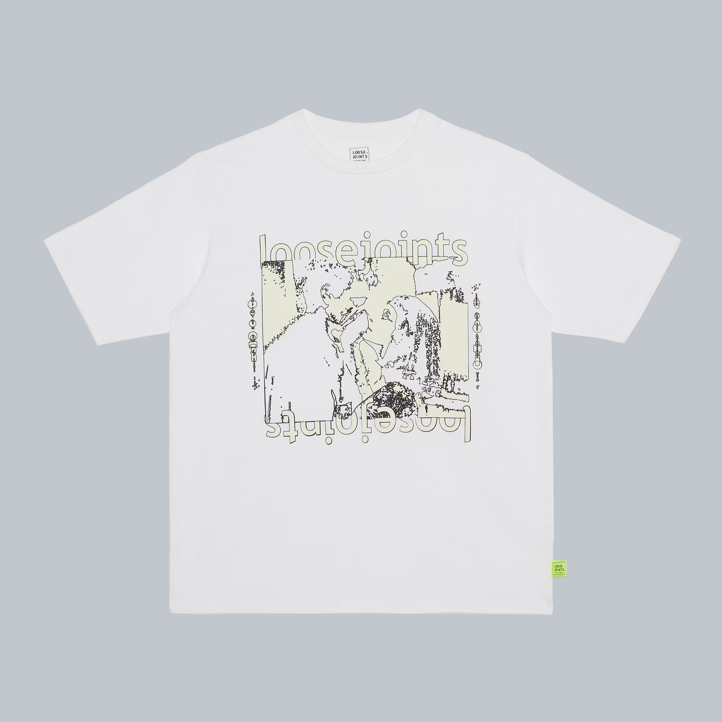 LOOSEJOINTS_RYUSUKE EDA - 'entropy' S/S TEE (White)