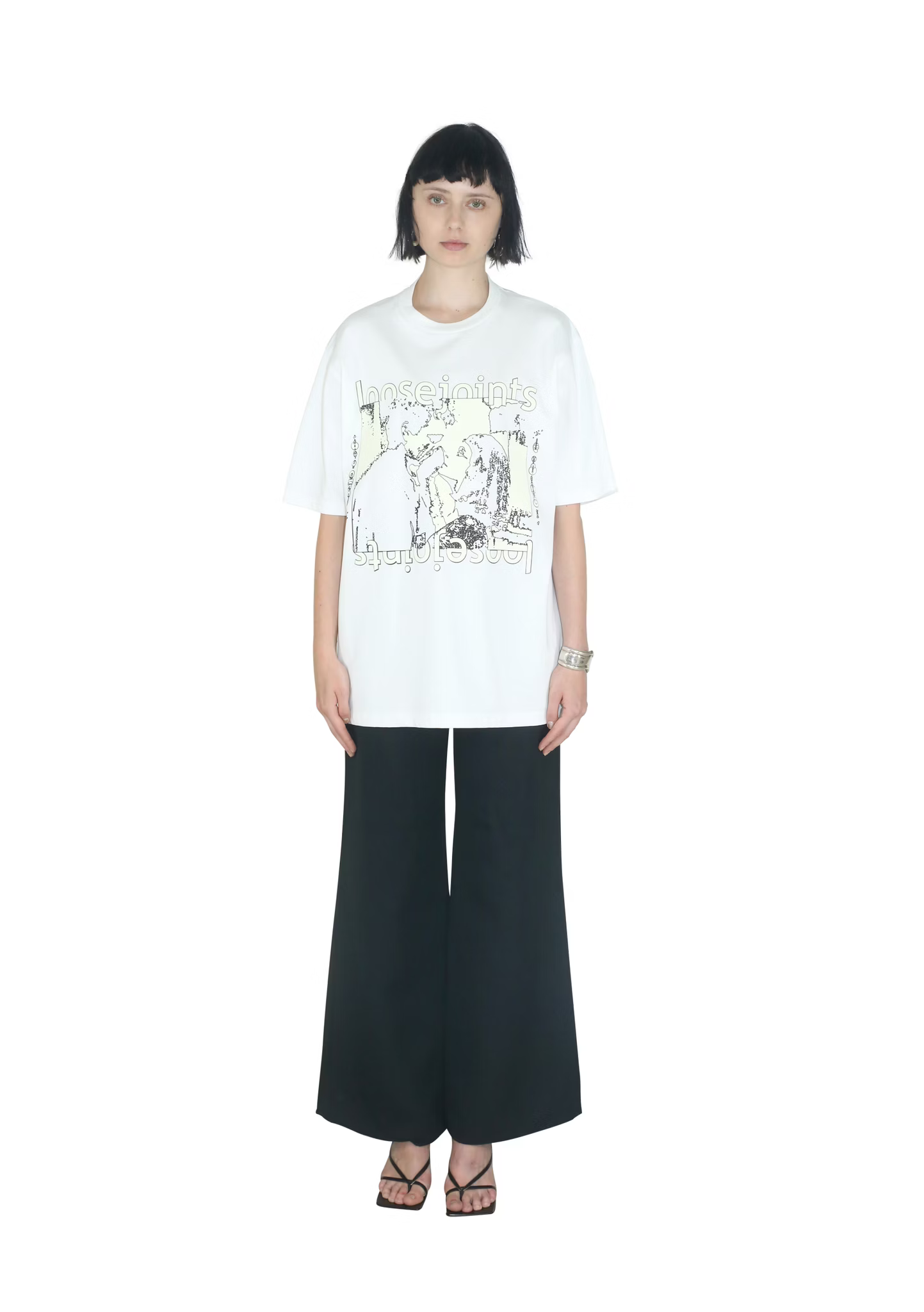LOOSEJOINTS_RYUSUKE EDA - 'entropy' S/S TEE (White)
