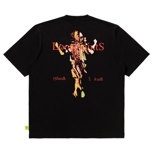 LOOSEJOINTS_RYUSUKE EDA - 'LISA ' S/S TEE (Black)