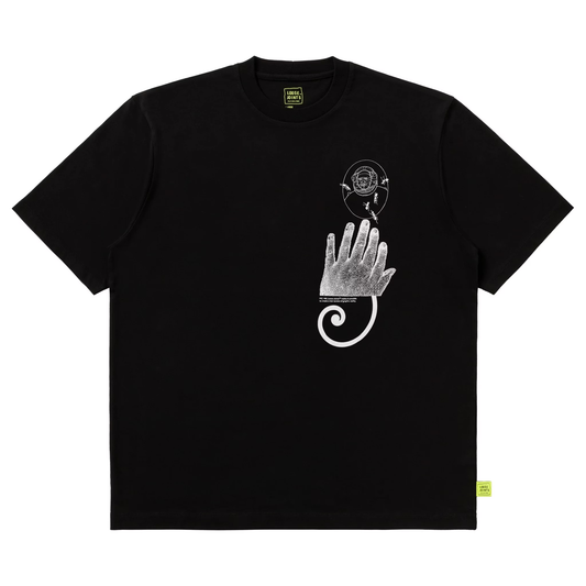 LOOSEJOINTS_ED DAVIS - 'Graphic Reality' S/S TEE (Black)