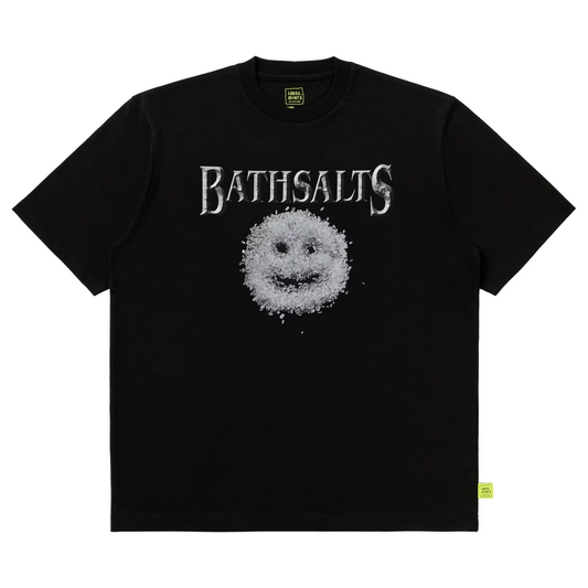 LOOSEJOINTS_KEITA ISHIGURO - 'RELAXING BATHSALTS' S/S TEE (Black)
