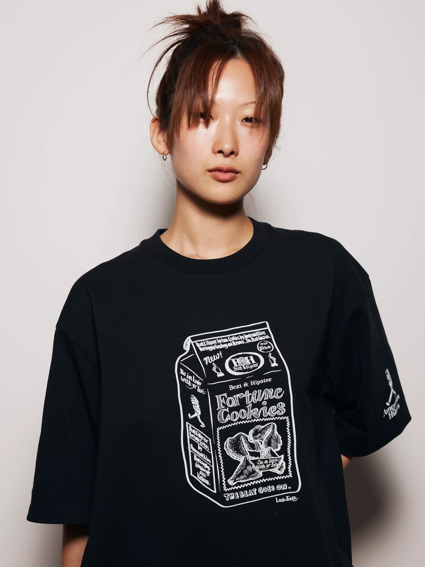 LOOSEJOINTS_MASATO MAEKAWA - 'Beat Hikers' S/S TEE (Black)