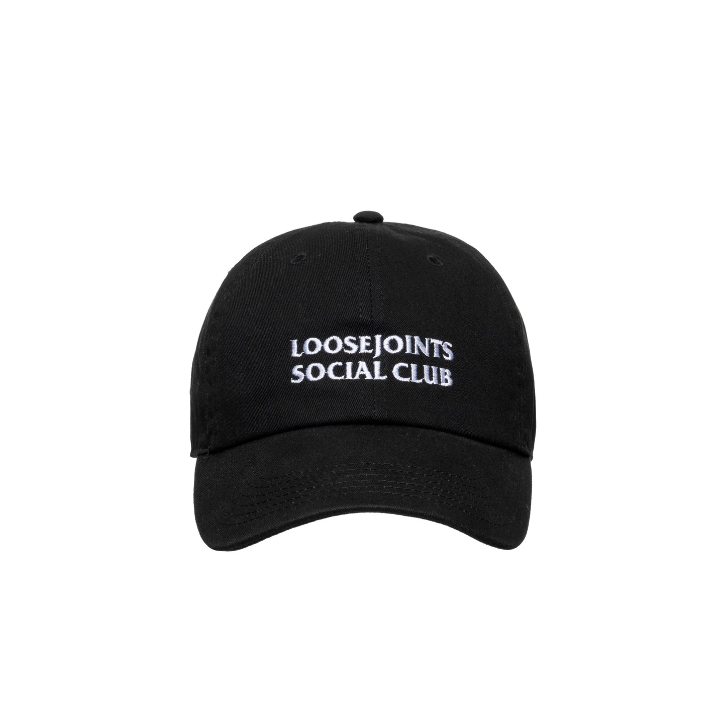 LOOSEJOINTS_KOSUKE SHONO - 'LOOSEJOINTS SOCIAL CLUB' BASEBALL CAP (Black)