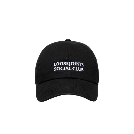 LOOSEJOINTS_KOSUKE SHONO - 'LOOSEJOINTS SOCIAL CLUB' BASEBALL CAP (Black)