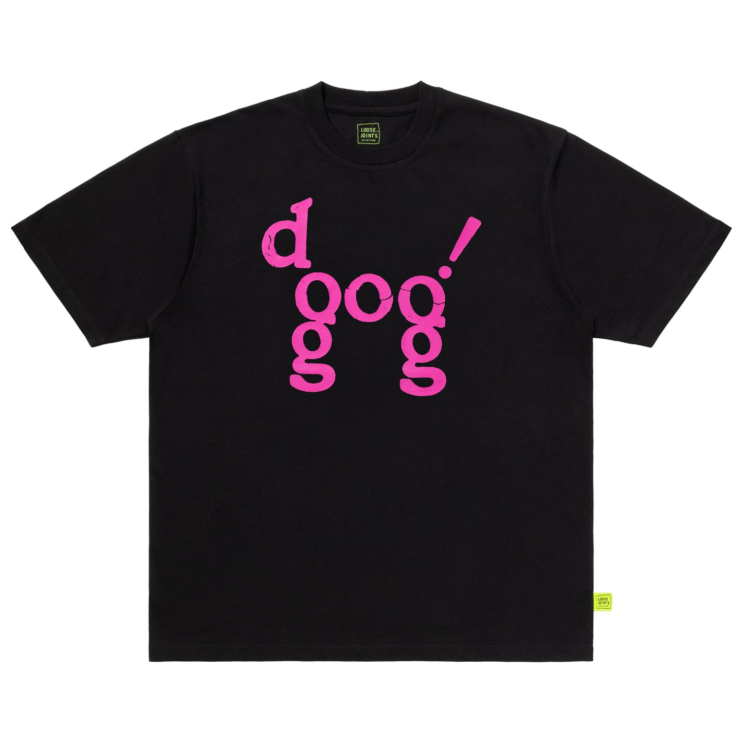 LOOSEJOINTS_JASON FOX - 'DOG' S/S TEE (Black)