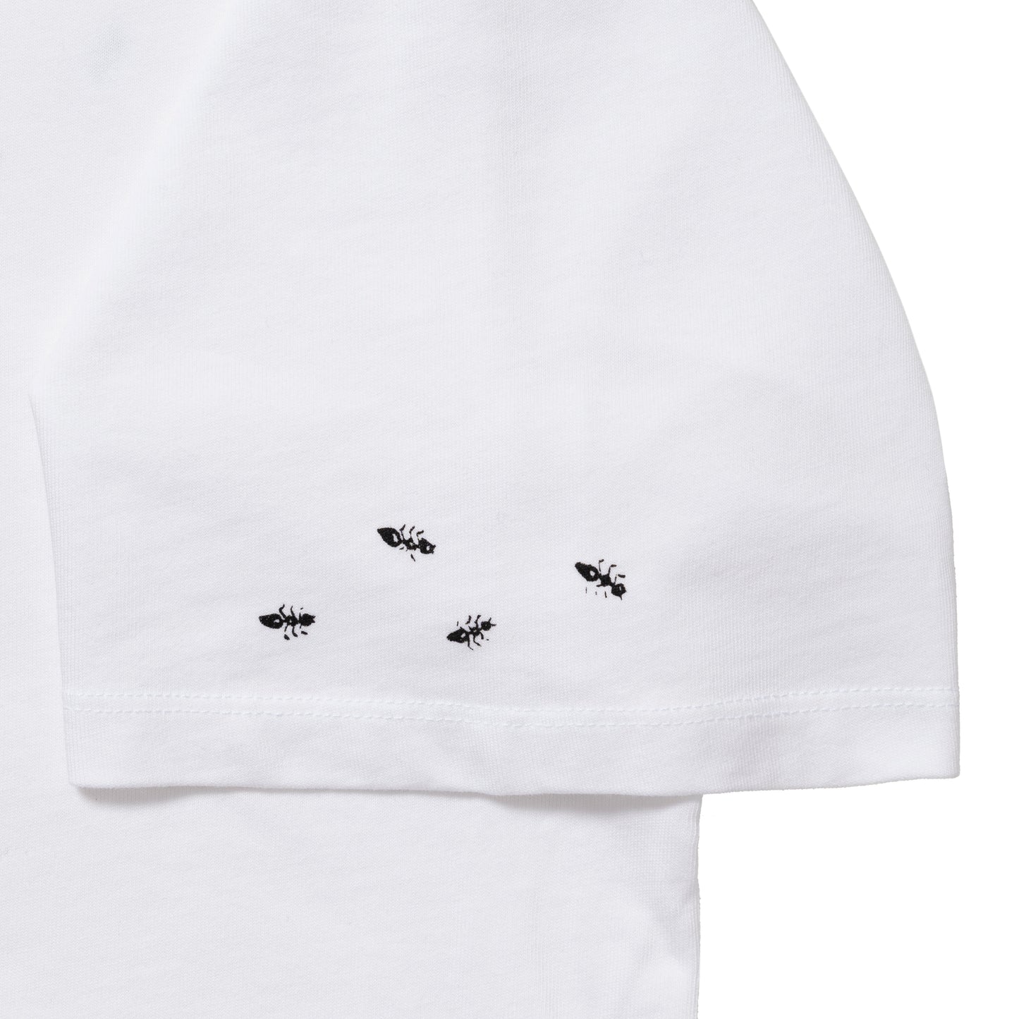 LOOSEJOINTS_ORIGATO PLASTICO (HAJIME TACHIBANA ＋ MATERIAL) - 'MONACO-VOGUE' S/S TEE (White)