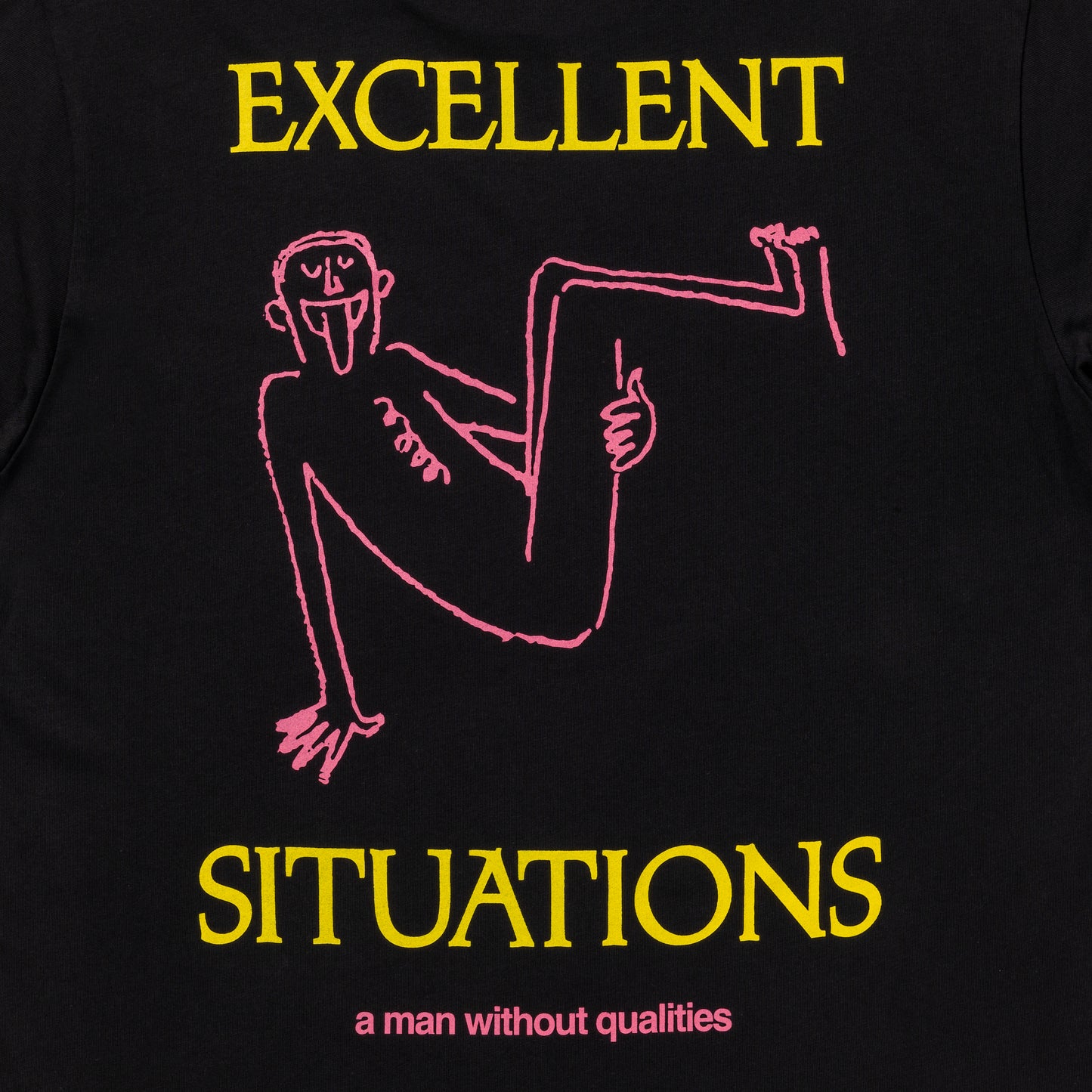 LOOSEJOINTS_CLAY ARLINGTON - 'ON THE LOOSE' S/S TEE (Black)
