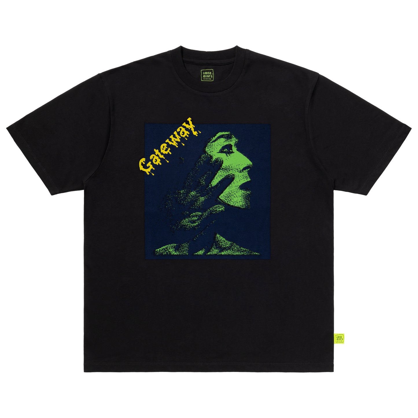 LOOSEJOINTS_ED DAVIS - 'GATEWAY' S/S TEE (Black)