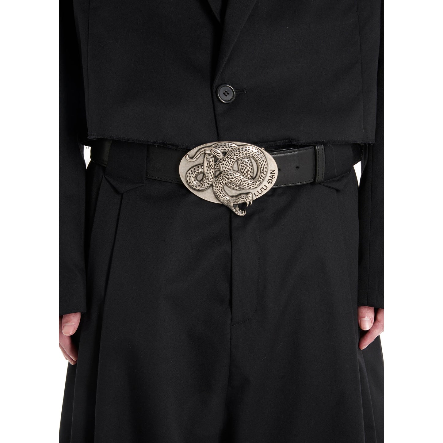 LU'U DAN_TWISTED SNAKE COWBOY BELT