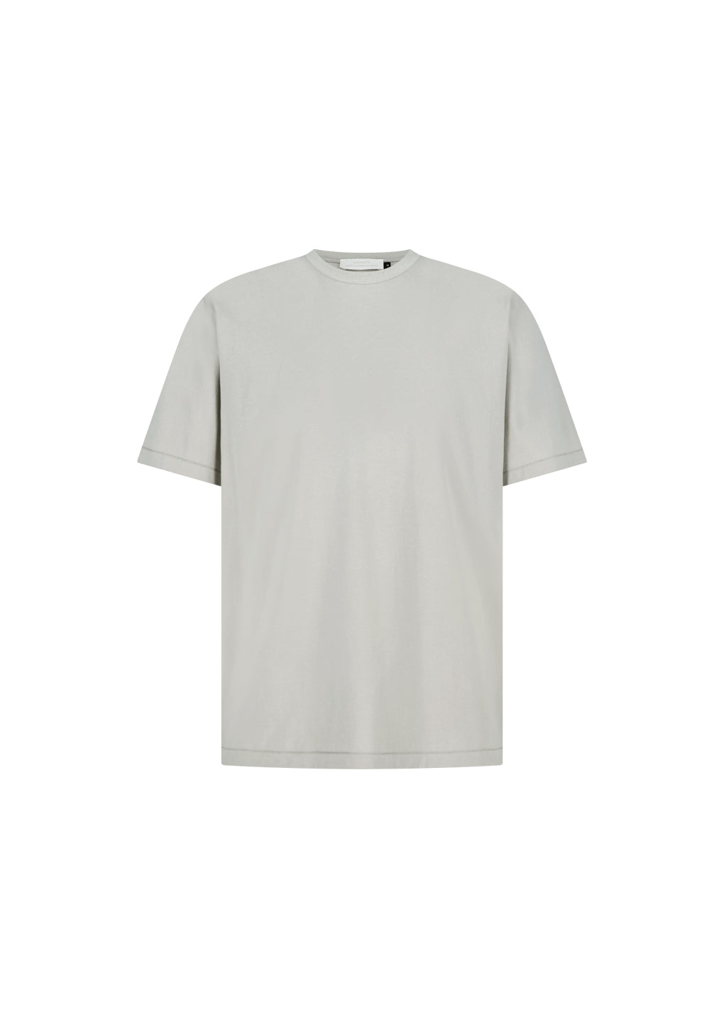 AMOMENTO_MEN'S BASIC T-SHIRT (Grey)
