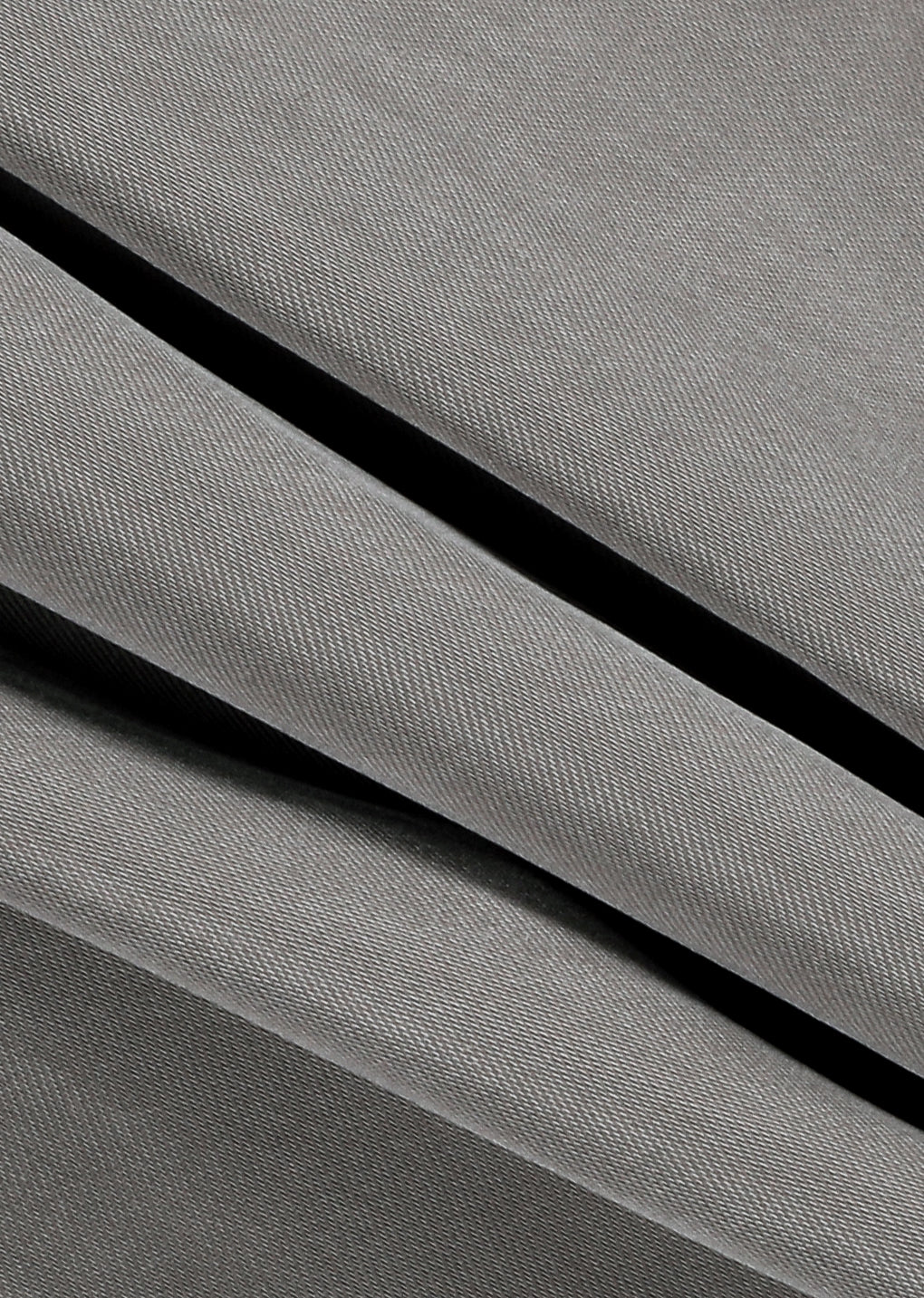 AMOMENTO_MEN'S CUPRO TWO TUCK WIDE PANTS (Grey)