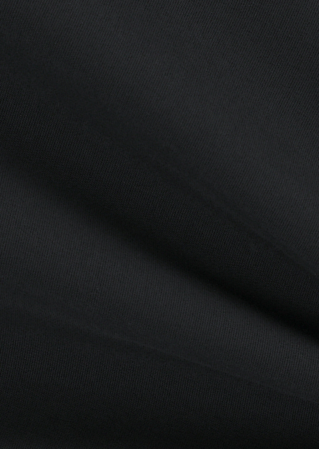 AMOMENTO_MEN'S CURVED SILHOUETTE PANTS (Black)