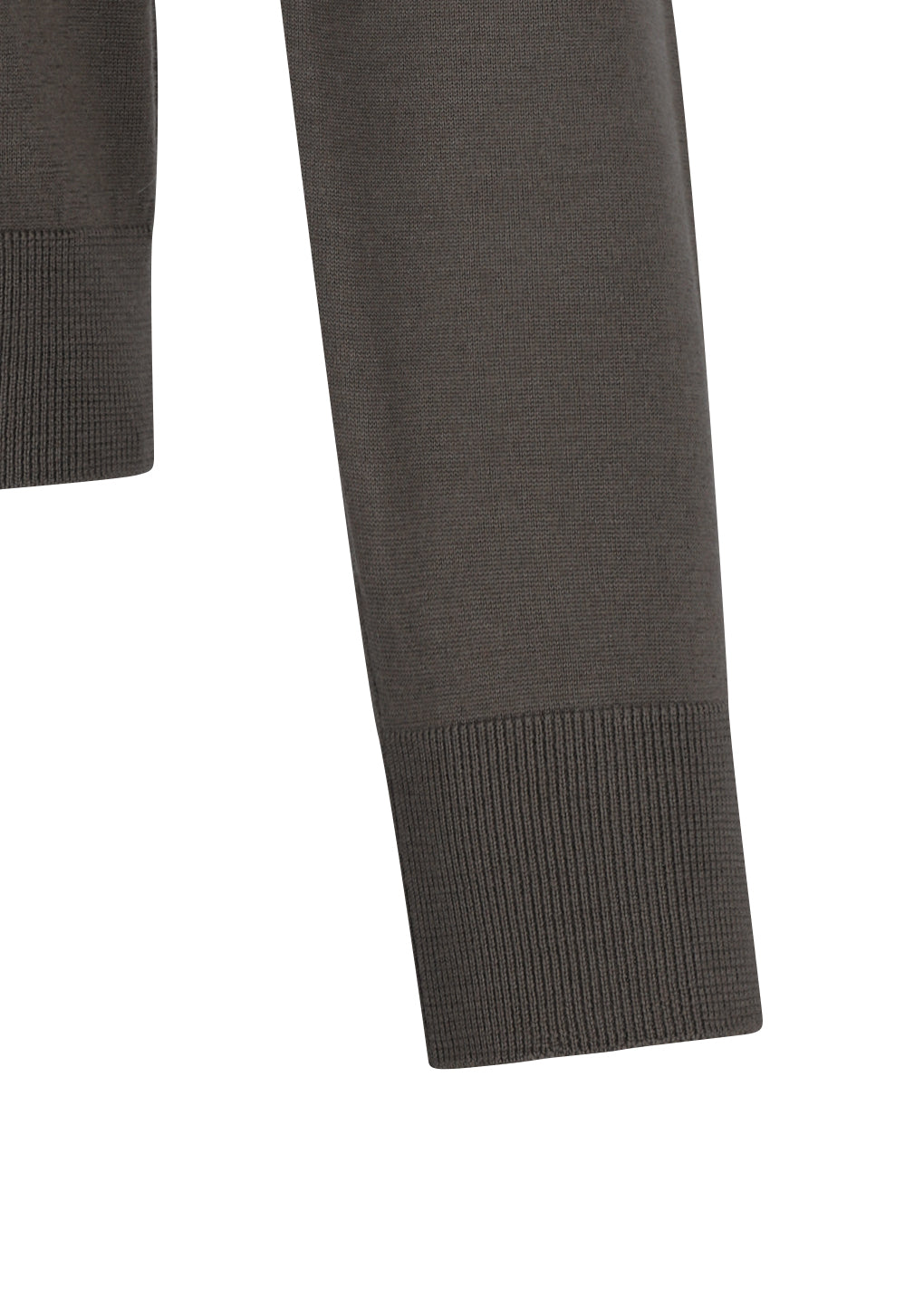 AMOMENTO_MEN'S WOOL CARDIGAN (Brown)