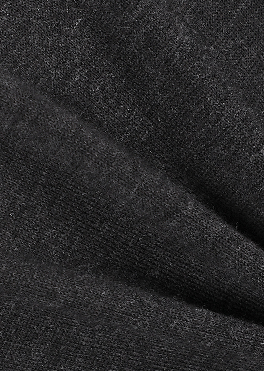 AMOMENTO_MEN'S WOOL CARDIGAN (Charcoal)