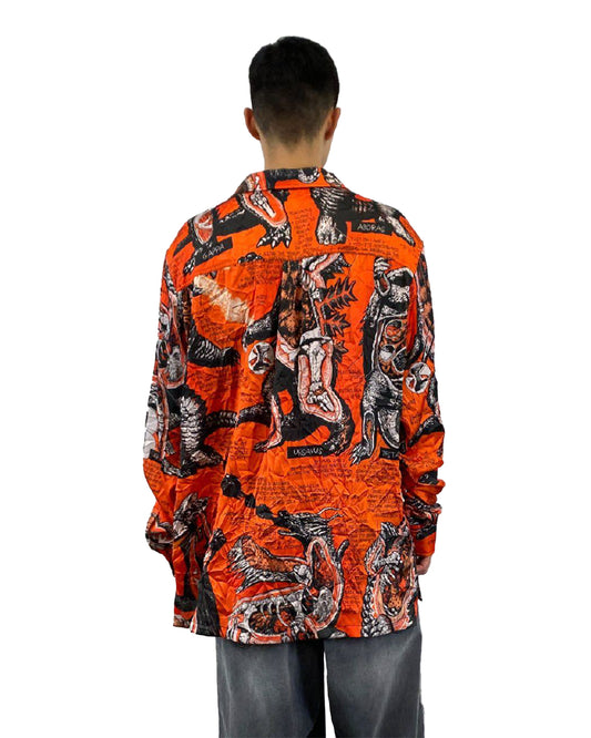 LU'U DAN_MISFIT LONG SLEEVE (Monsters/Kumquat)