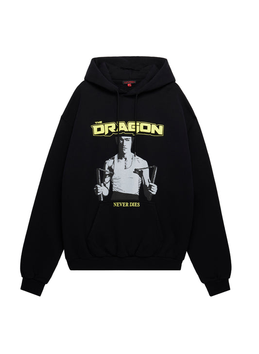 LU'U DAN_OVERSIZED HOODIE (Black)
