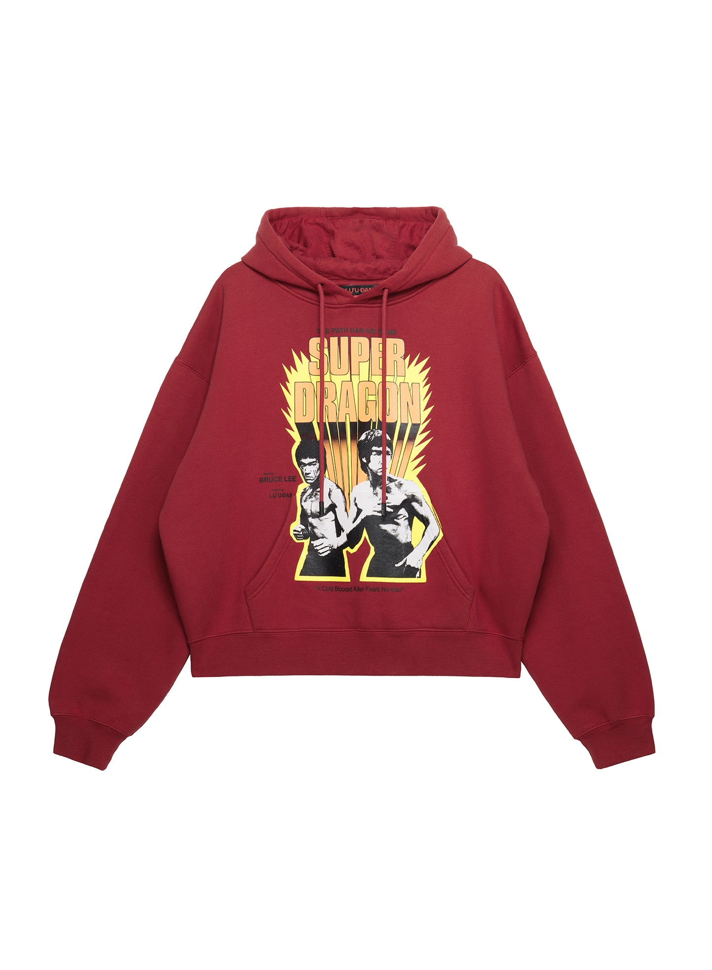 LU'U DAN_HEAVY WEIGHT GYM HOODIE (Chilli)