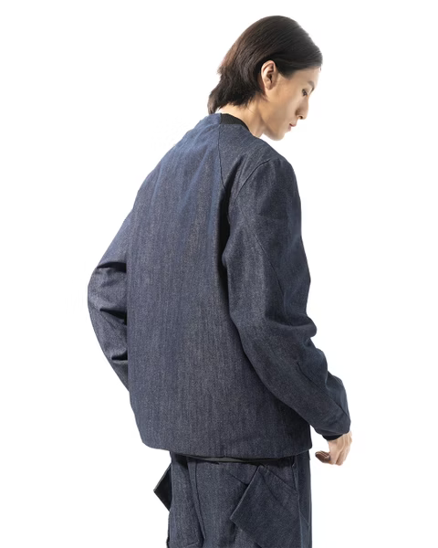 NOUVEAU PROJECT_FLAP POCKET DENIM JACKET (Navy)