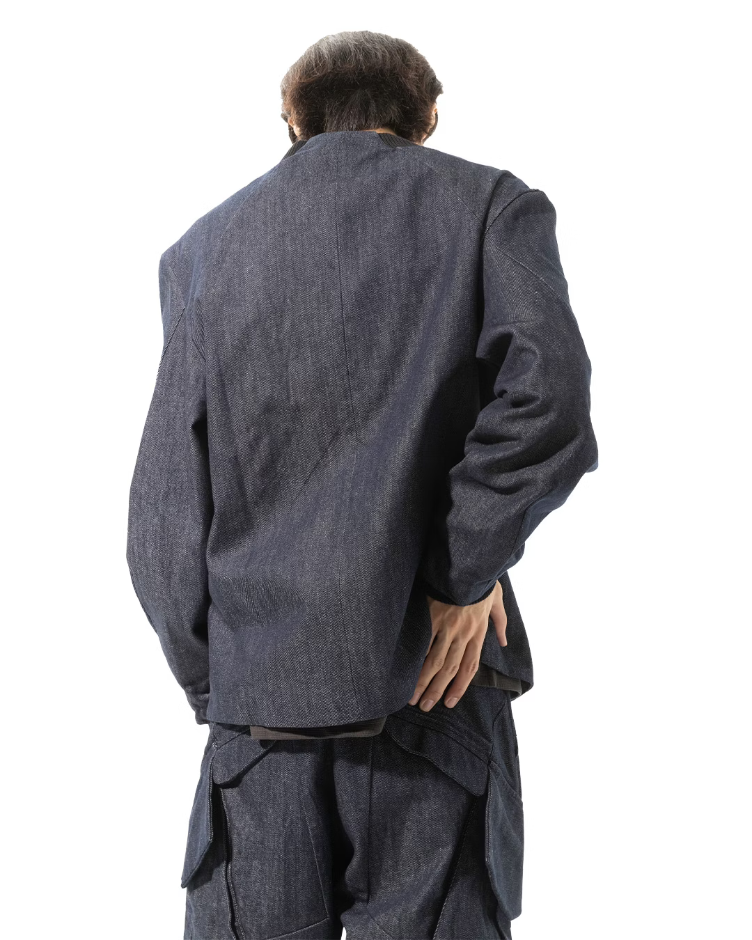 NOUVEAU PROJECT_FLAP POCKET DENIM JACKET (Navy)