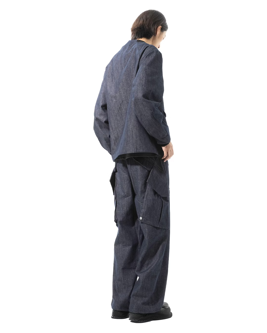 NOUVEAU PROJECT_FLAP POCKET DENIM JACKET (Navy)