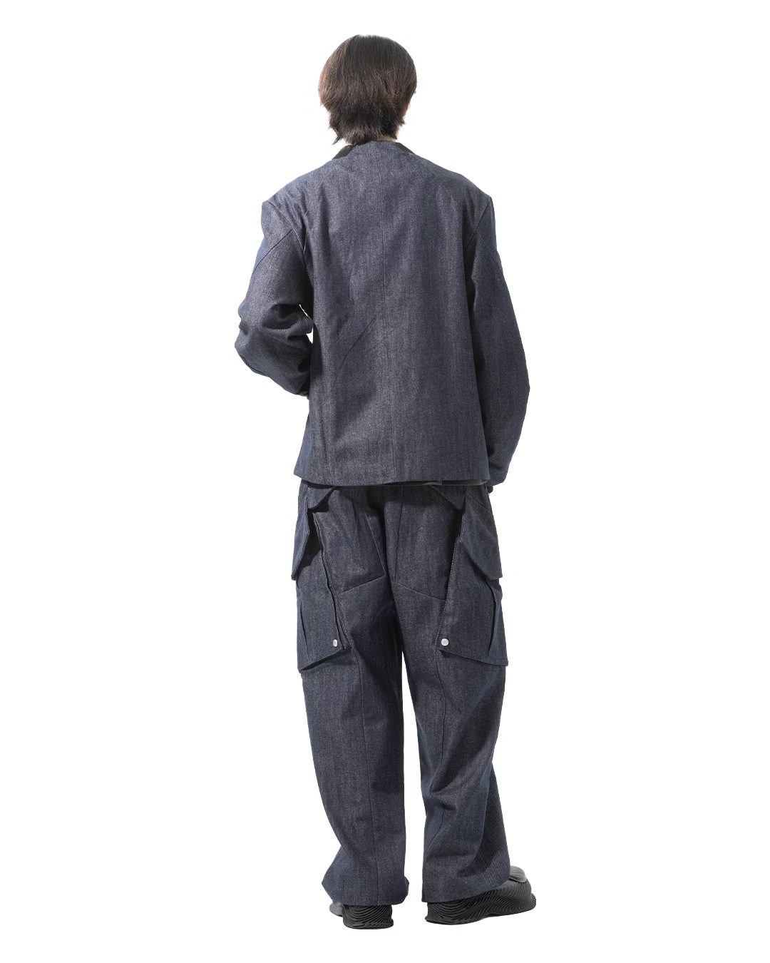 NOUVEAU PROJECT_FLAP POCKET DENIM JACKET (Navy)