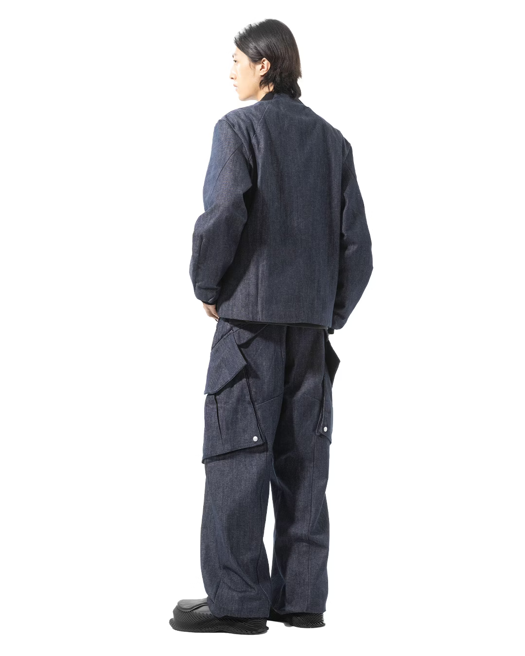 NOUVEAU PROJECT_FLAP POCKET DENIM JACKET (Navy)