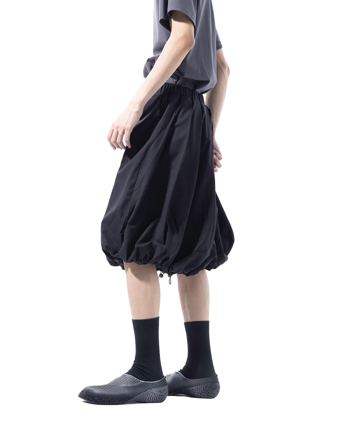 NOUVEAU PROJECT_MONKS BLOOMER PANTS (Black)