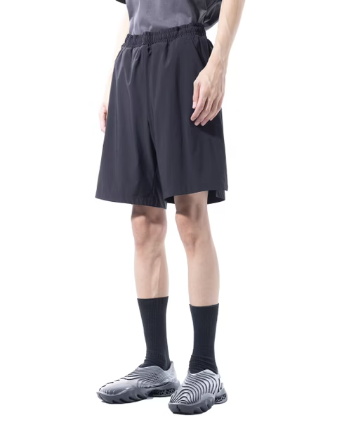 NOUVEAU PROJECT_INTERLUDE S/S TRAINING SHORTS (Black)