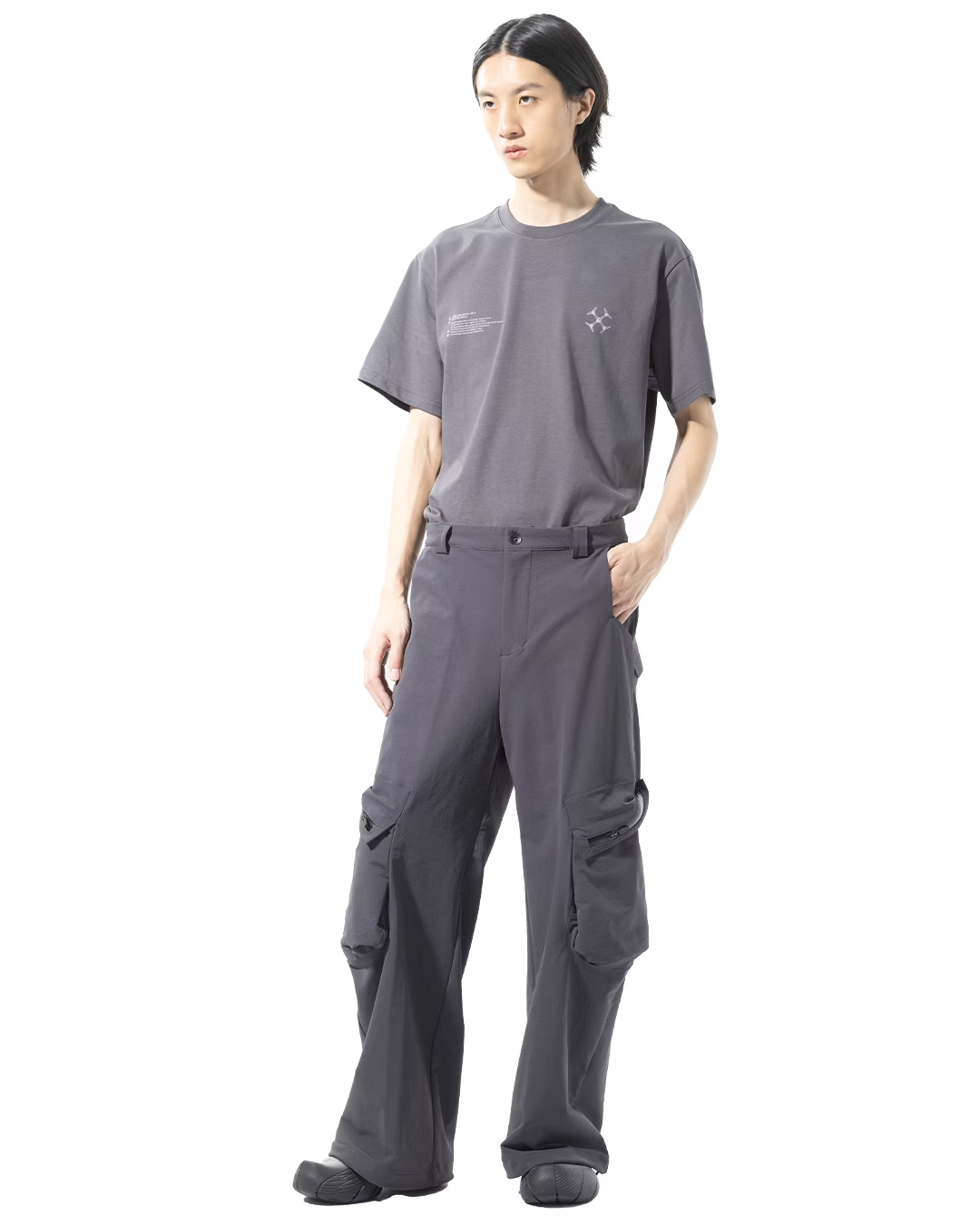 NOUVEAU PROJECT_CELL POCKET 2.0 CARGO (Grey)