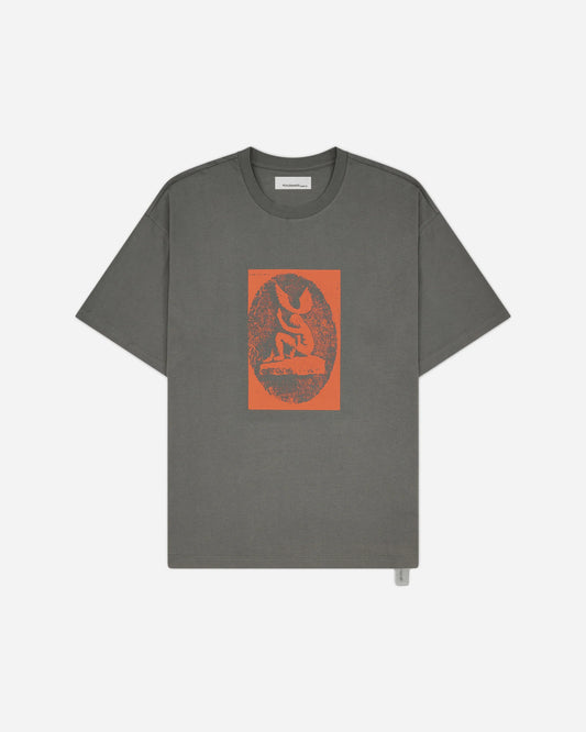 OAMC PEACEMAKER_Loose Fit Tshirt Dynamo Print (Gray)