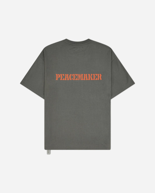 OAMC PEACEMAKER_Loose Fit Tshirt Dynamo Print (Gray)
