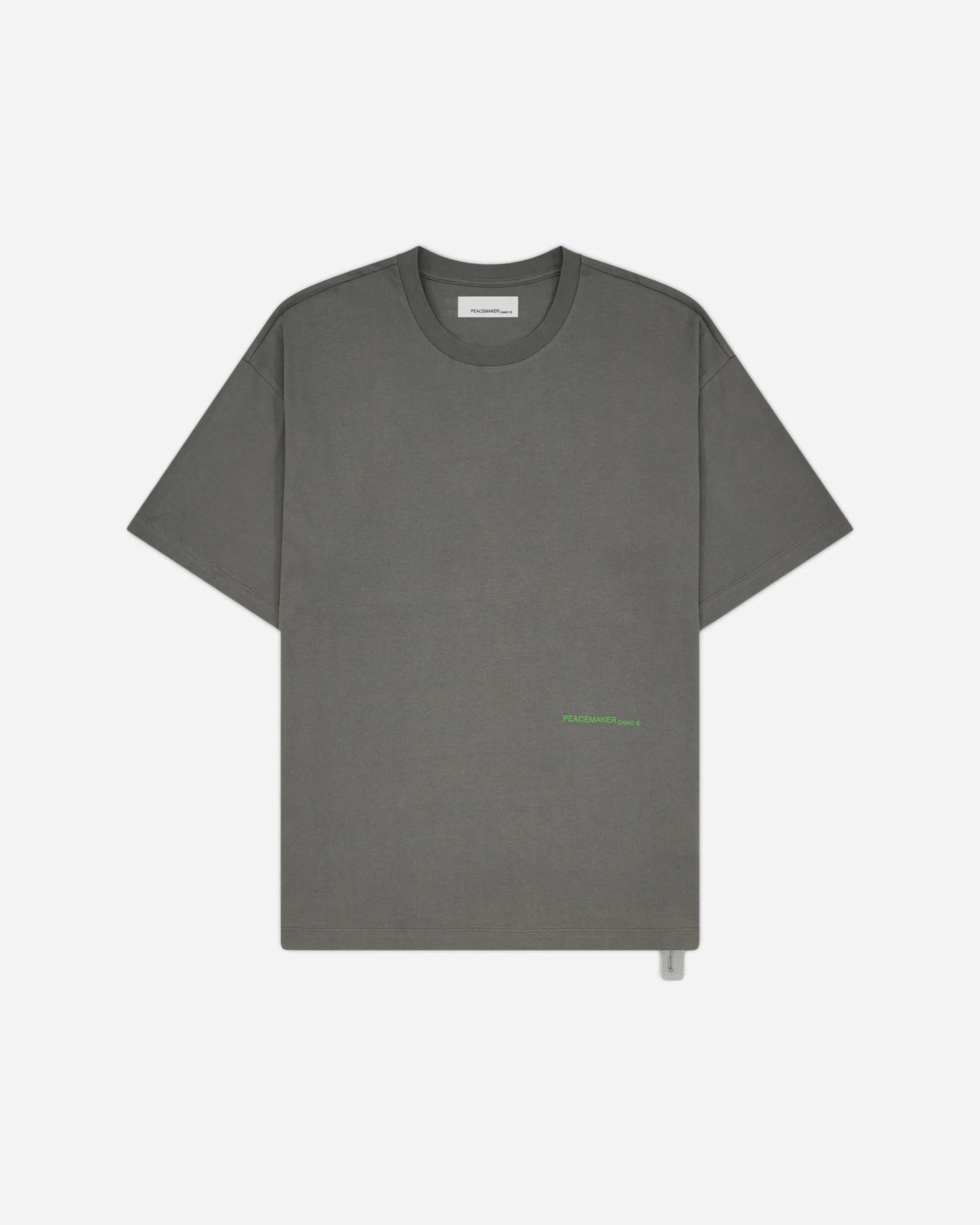OAMC PEACEMAKER_Loose Fit Tshirt Languages Print (Gray)