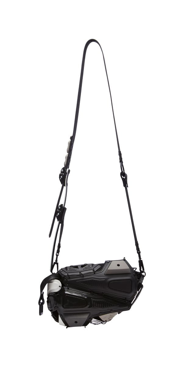 INNERRAUM_OBJECT I02 CLUTCH / CROSSBODY BAG (Patchwork/Black Matt)