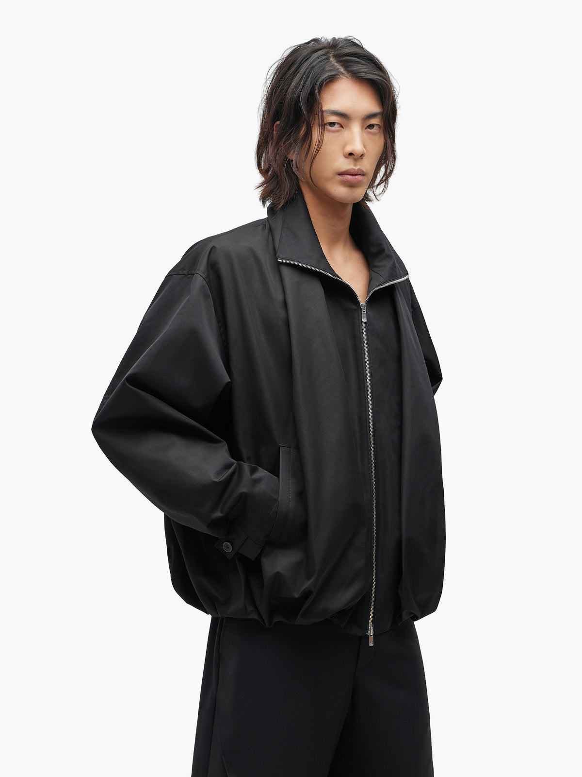 JiyongKim_Shawl Collar Jacket (Black)