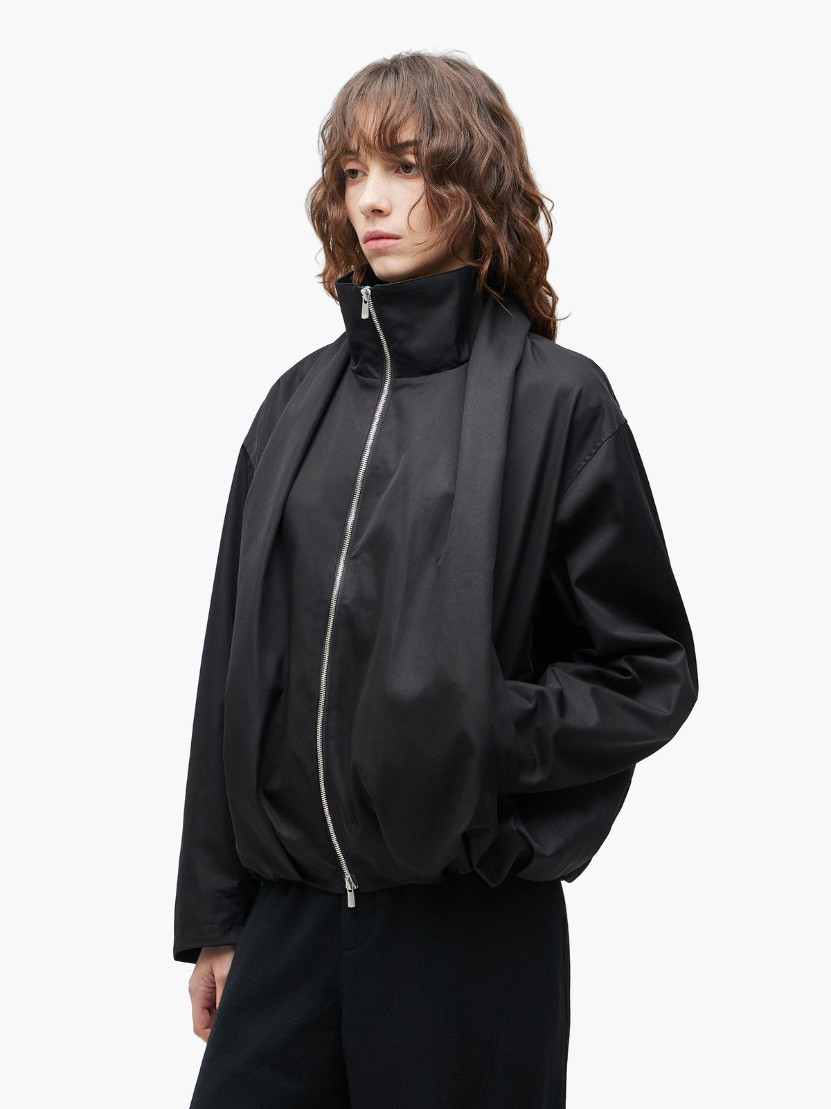 JiyongKim_Shawl Collar Jacket (Black)