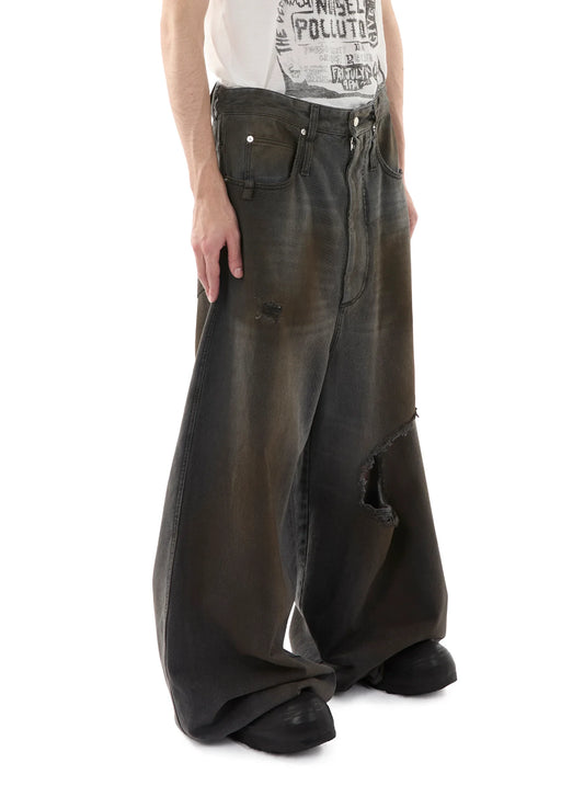 LU'U DAN_DUMPSTER DENIM JEANS (Gray)