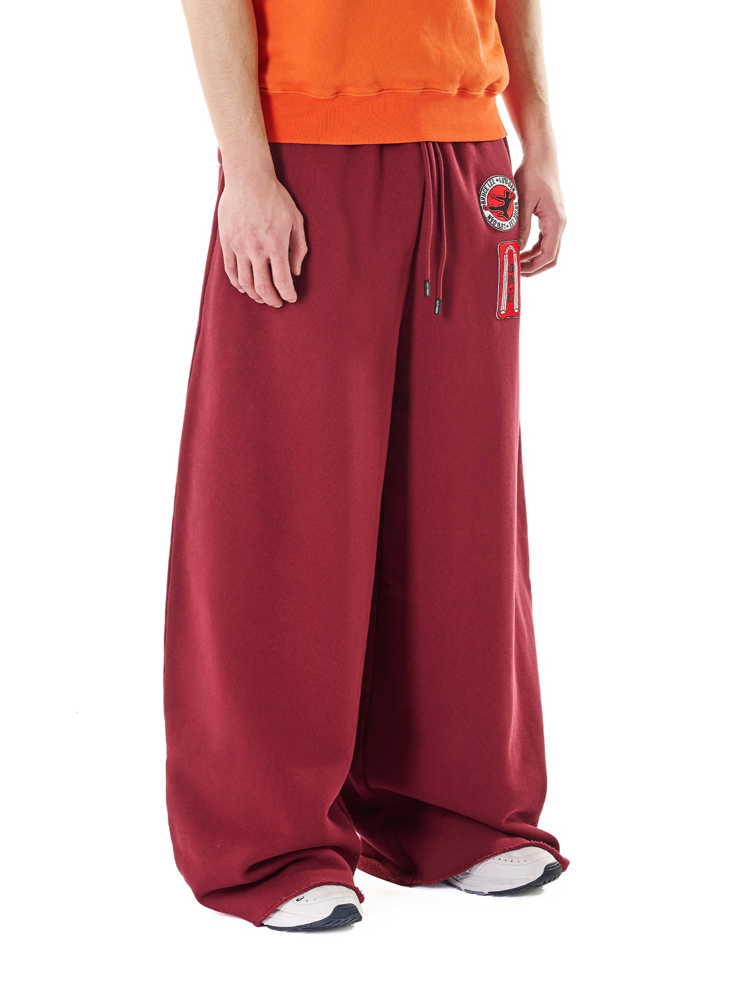 LU'U DAN_GYM SWEATS (Merlot)