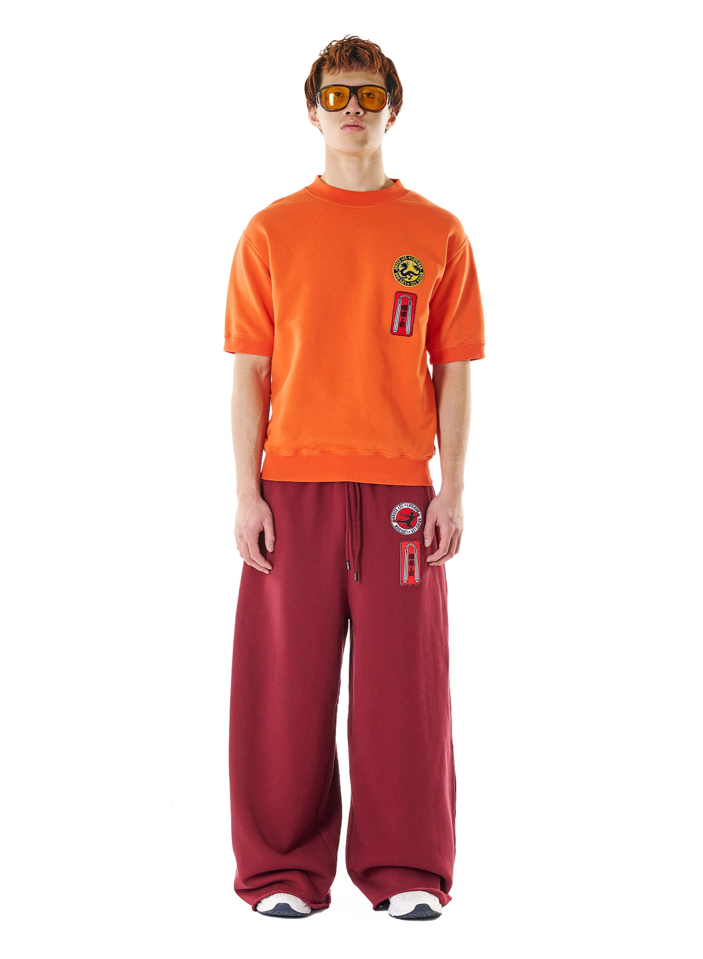 LU'U DAN_GYM SWEATS (Merlot)