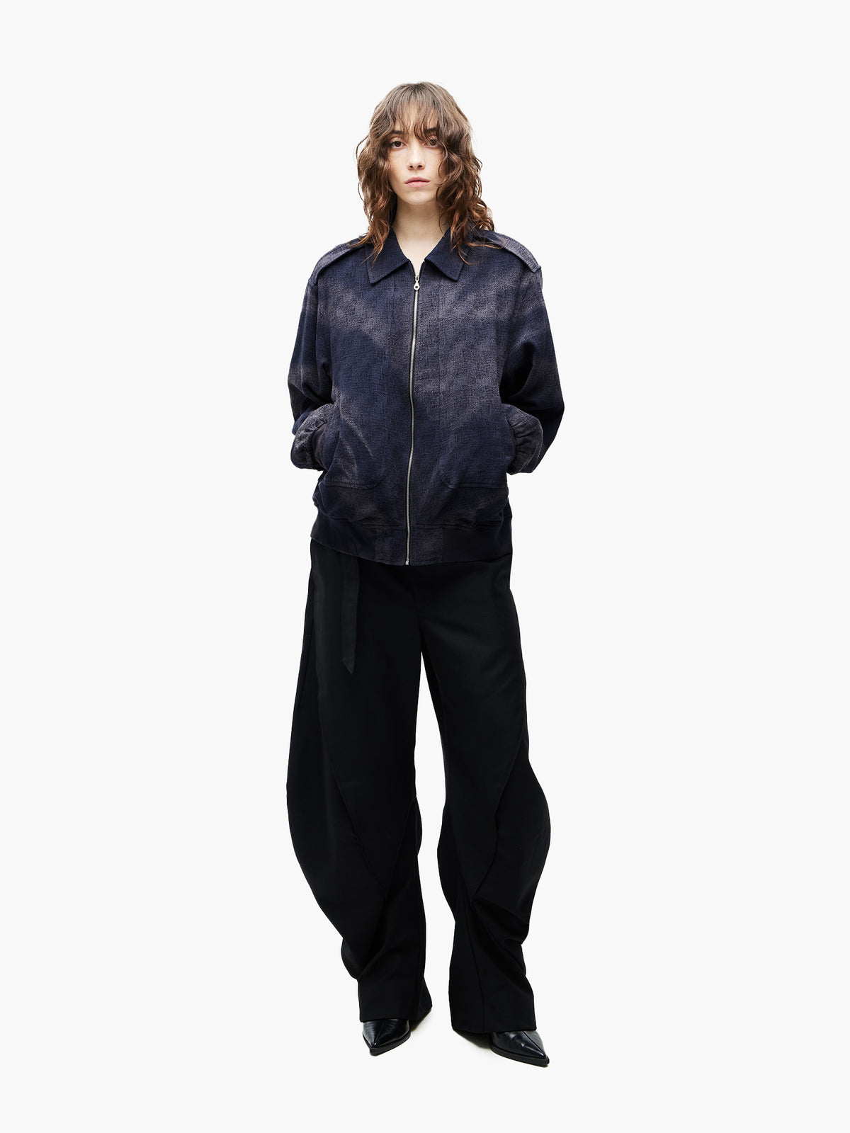 JiyongKim_Curved Trousers (Black)