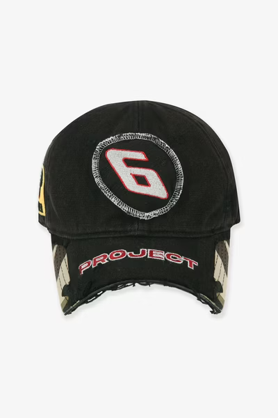 PROJECT G/R_DECONSTRUCTED CAP (Black)