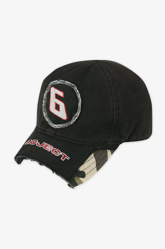 PROJECT G/R_DECONSTRUCTED CAP (Black)